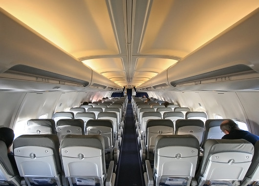 Vliegtuig cabine